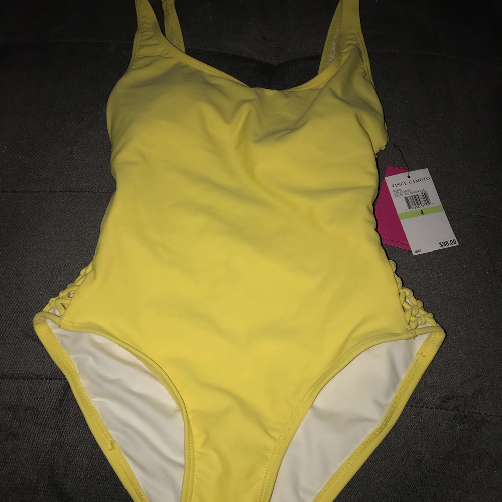 Vince Camuto Yellow Swimsuit